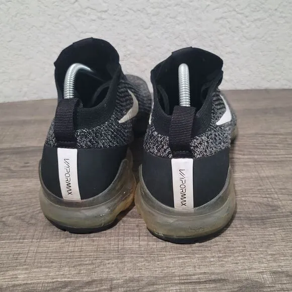 Nike‎ Air Vapormax Flyknit 3 Men's Size 11.5 Running Shoes Black White Oreo