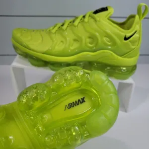 Nike Air VaporMax Plus Tennis Ball DX1784-300 Neon Green Running Shoes Women 6.5