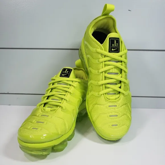 Nike Air VaporMax Plus Tennis Ball DX1784-300 Neon Green Running Shoes Women 6.5