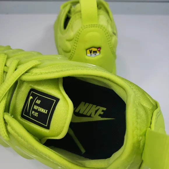 Nike Air VaporMax Plus Tennis Ball DX1784-300 Neon Green Running Shoes Women 6.5