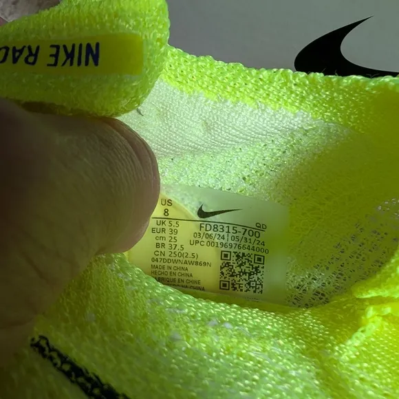 Nike Air Zoom Alphafly Next% 3 Women's Running Shoes, Size 8