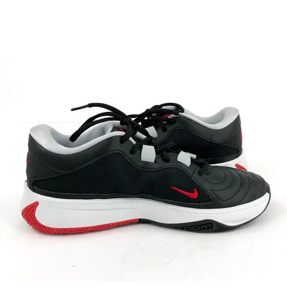 NIKE Air Zoom Freak 5 Basketball Shoes Mens 8 Womens 9.5 Black Red Giannis NWOB