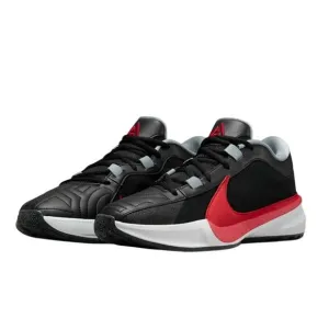 NIKE Air Zoom Freak 5 Basketball Shoes Mens 8 Womens 9.5 Black Red Giannis NWOB