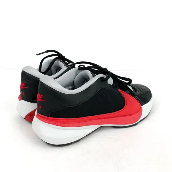 NIKE Air Zoom Freak 5 Basketball Shoes Mens 8 Womens 9.5 Black Red Giannis NWOB