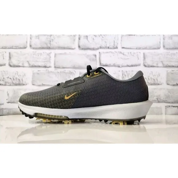 Nike Air Zoom Infinity Tour 2 Black Gold FD0218-003 Men's Size 11.5 WIDE