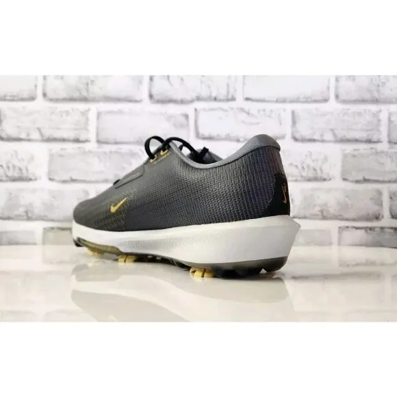 Nike Air Zoom Infinity Tour 2 Black Gold FD0218-003 Men's Size 11.5 WIDE