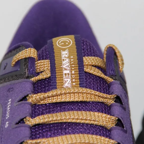 Nike Air Zoom Pegasus 40 Baltimore Ravens Running Shoes 8-9 12.5 15