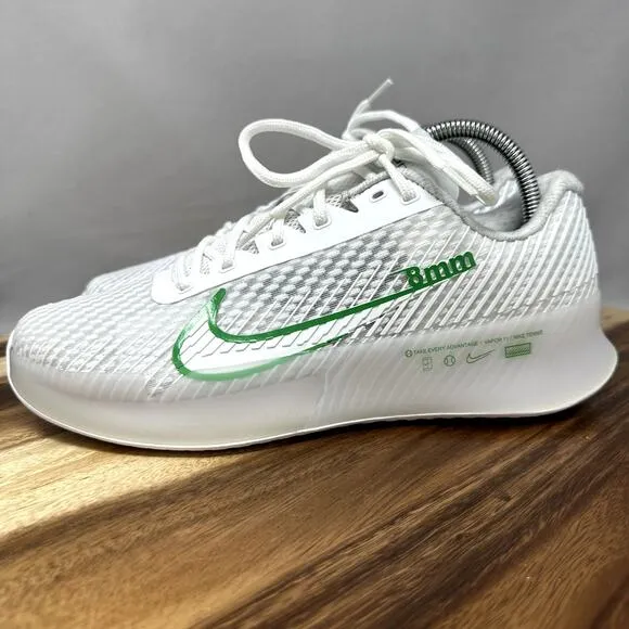 Nike Air Zoom Vapor 11 HC White Tennis PickleBall Shoes Women's 9 DR6965-102