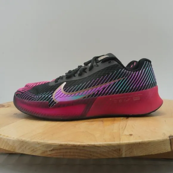 Nike Air Zoom Vapor 11 PRM Womens Size 8.5 Tennis Shoes Black Fireberry Pink NEW