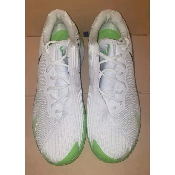 Nike Air Zoom Vapor Cage 4 Rafa Tennis White Men's Size 14 NEW