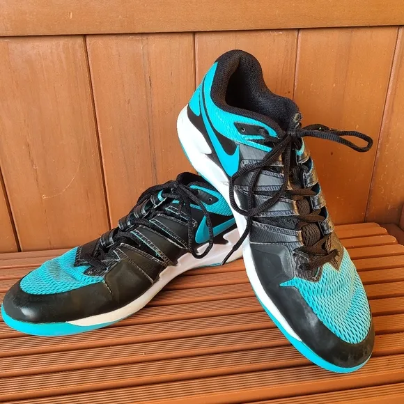 Nike Air Zoom Vapor X HC Men’s Tennis Shoes, Size 13, AA8030-101 Gamma Blue