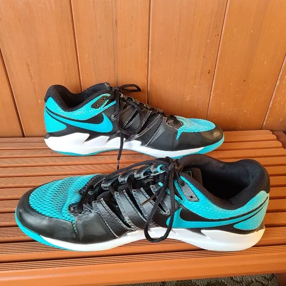 Nike Air Zoom Vapor X HC Men’s Tennis Shoes, Size 13, AA8030-101 Gamma Blue