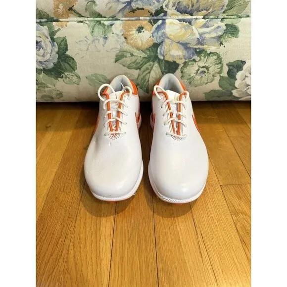 Nike Air Zoom Victory Tour 2 DX6003-189 White Orange Women’s Size 9 Golf Cleats