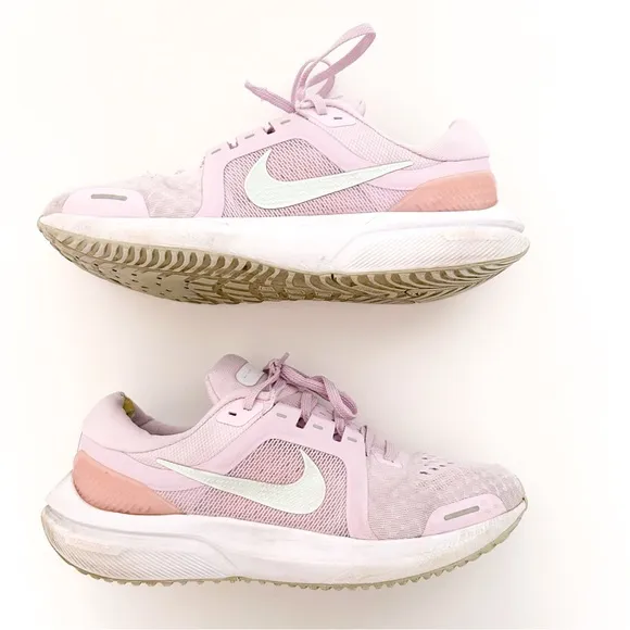 Nike Air Zoom Vomero 16 Road Running Athletic Tennis Shoes Pink Sneakers 8.5