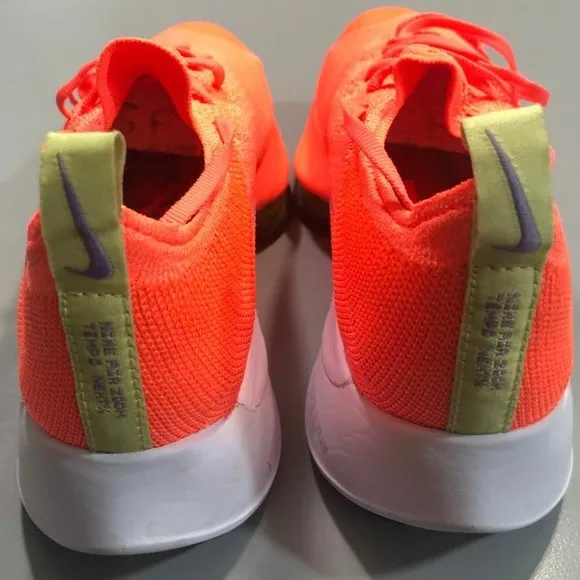 Nike Air zoom X Tempo Next% Fk Bright Mango USA Women's Size 6 Shoes Sneaker