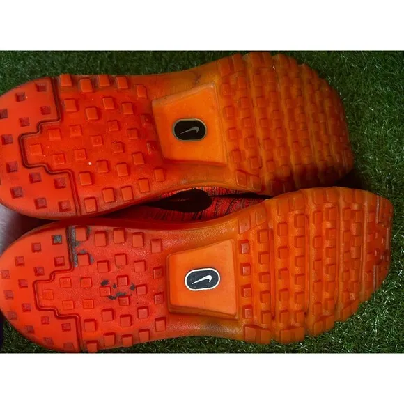 Nike AirMax Flyknit 2015 Mens Sneakers Shoes Orange Men’s Size 11 US 620469-601