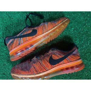 Nike AirMax Flyknit 2015 Mens Sneakers Shoes Orange Men’s Size 11 US 620469-601