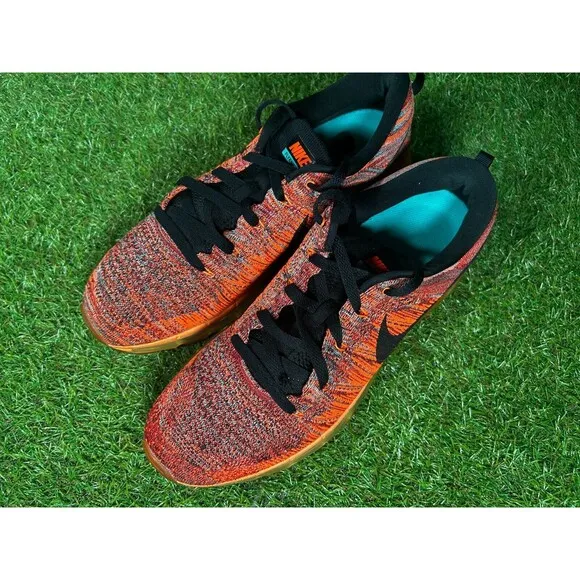 Nike AirMax Flyknit 2015 Mens Sneakers Shoes Orange Men’s Size 11 US 620469-601