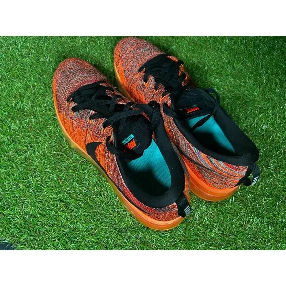 Nike AirMax Flyknit 2015 Mens Sneakers Shoes Orange Men’s Size 11 US 620469-601