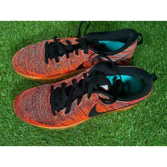 Nike AirMax Flyknit 2015 Mens Sneakers Shoes Orange Men’s Size 11 US 620469-601