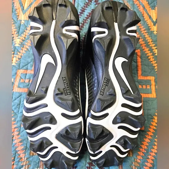 Nike Alpha Fastflex football shoes.