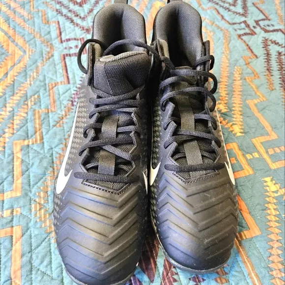Nike Alpha Fastflex football shoes.