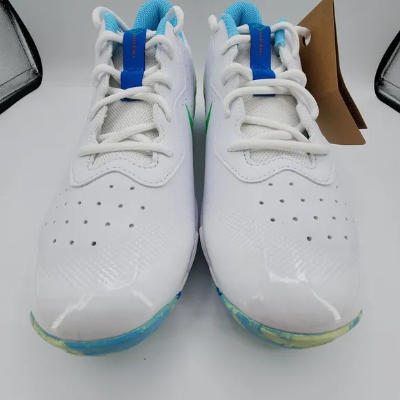Nike Alpha Huarache 4 Keystone Baseball Cleats Mens 10.5 White Shoes NEW w/ Tag