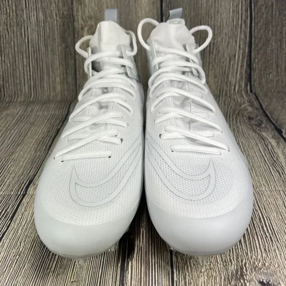 Nike Alpha Huarache 8 Elite Lacrosse White/Pure Platinum/Wolf Grey CW4440-110