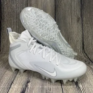 Nike Alpha Huarache 8 Elite Lacrosse White/Pure Platinum/Wolf Grey CW4440-110