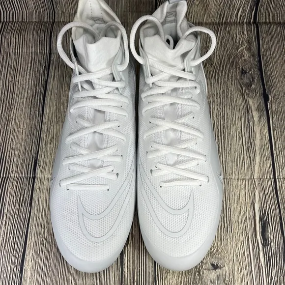 Nike Alpha Huarache 8 Elite Lacrosse White/Pure Platinum/Wolf Grey CW4440-110
