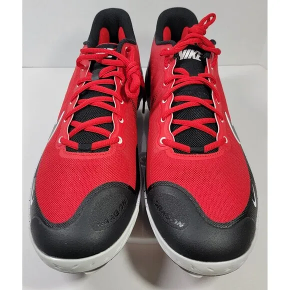 Nike Alpha Huarache Elite 3 Baseball Cleats Men’s US 14 Red Metal CK0746-602