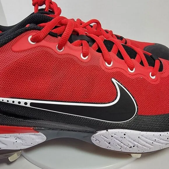 Nike Alpha Huarache Elite 3 Baseball Cleats Men’s US 14 Red Metal CK0746-602