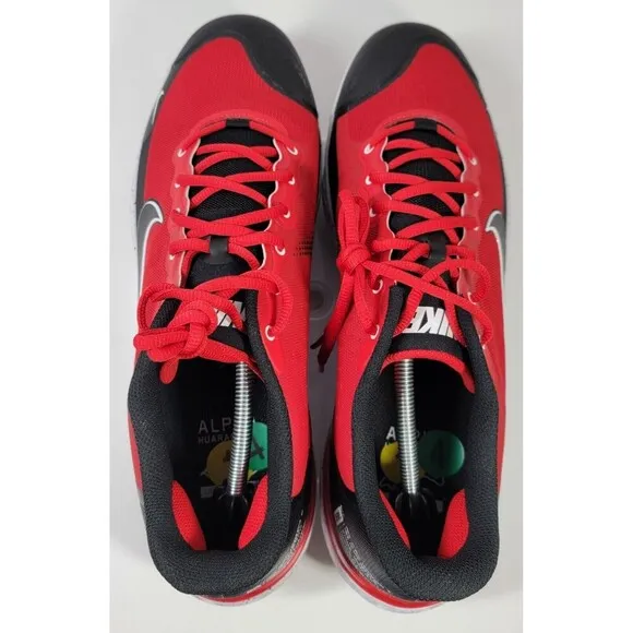 Nike Alpha Huarache Elite 3 Baseball Cleats Men’s US 14 Red Metal CK0746-602