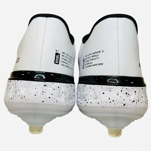 Nike Alpha Huarache Elite 3 Low Baseball Cleats CV3552-104 Mens Size 8
