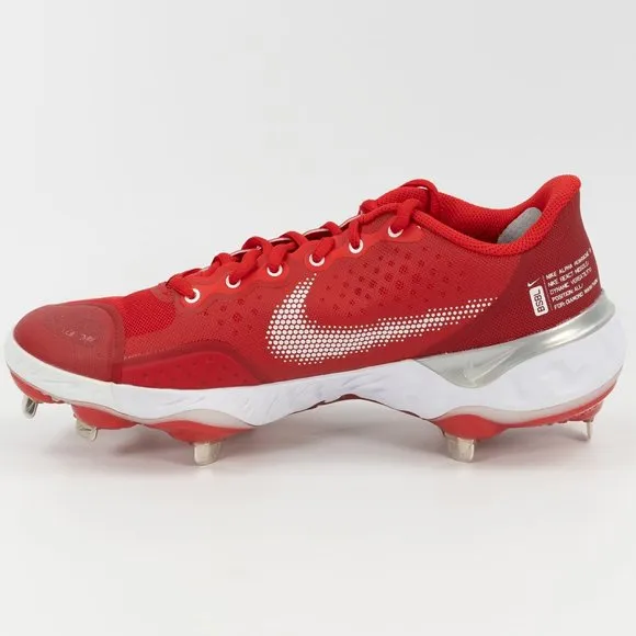 Nike Alpha Huarache Elite 3 Low CK0746-600 Metal Baseball Cleats 7 Men 8.5 Women
