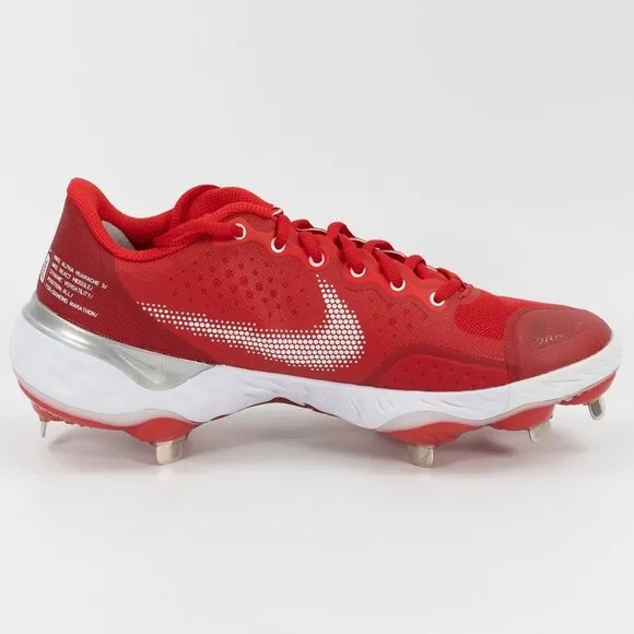 Nike Alpha Huarache Elite 3 Low CK0746-600 Metal Baseball Cleats 7 Men 8.5 Women