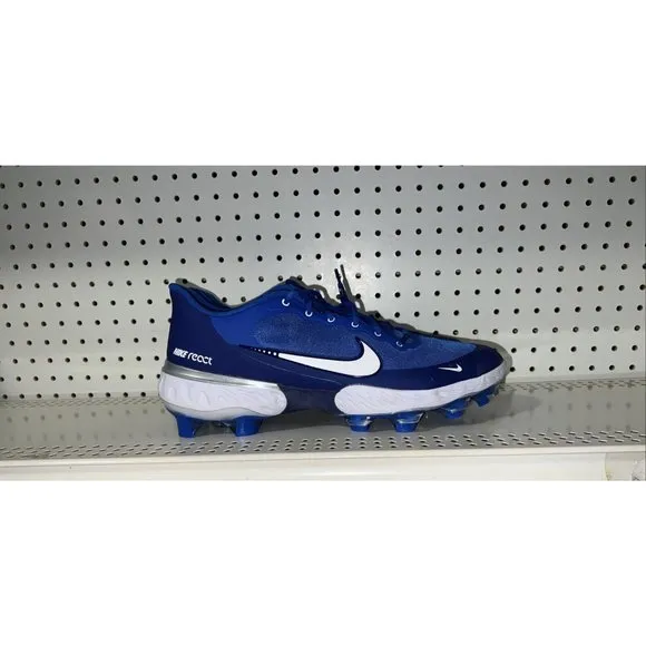 Nike Alpha Huarache Elite 3 Low MCS Mens Molded Baseball Cleats Size 12.5 Blue