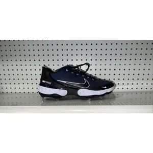Nike Alpha Huarache Elite 3 Low Mens Metal Baseball Cleats Size 7 Blue Black