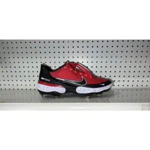 Nike Alpha Huarache Elite 3 Low Mens Metal Baseball Cleats Size 7.5 Red Black