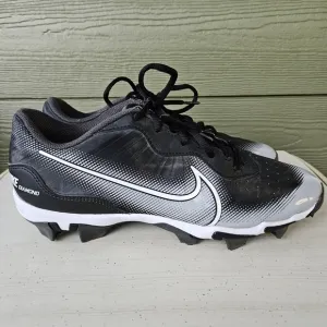 Nike Alpha Huarache Elite 4 Low DJ6524-011 Baseball Cleats Black Men’s Size 9.5
