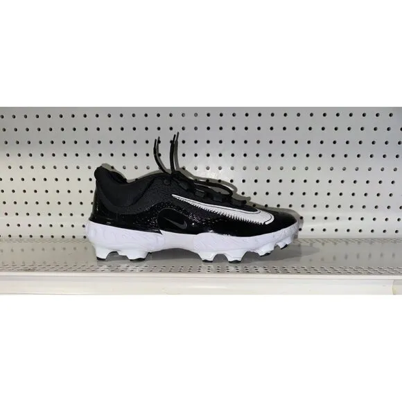 Nike Alpha Huarache Elite 4 Low MCS Mens Molded Baseball Cleats Size 11 Black