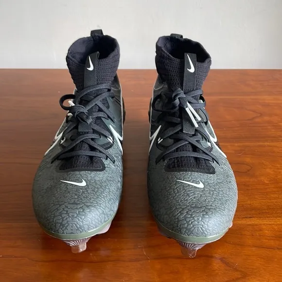 Nike Alpha Huarache NXT Black Metal Baseball Cleats DJ6517-010 Men’s
