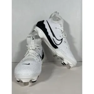 Nike Alpha Huarache NXT White Black Baseball Cleats (DJ6517-101) Men's Size 7