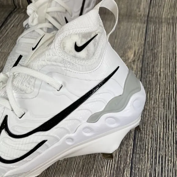 Nike Alpha Huarache NXT White/Wolf Grey/Black Metal Baseball Mens DJ6517-100