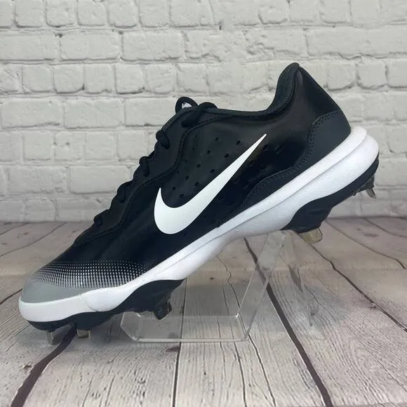 Nike Alpha Huarache Varsity 4 Low Baseball Metal Cleats Mens Size 7 (DJ6516-010)