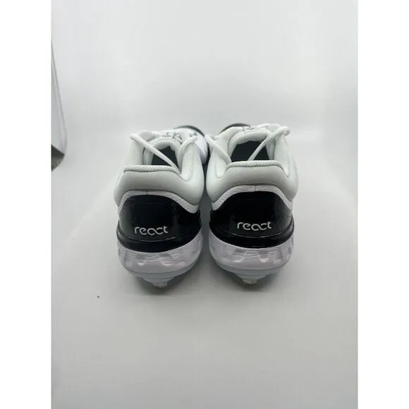 Nike Alpha Huarache Elite 4 Low Metal Baseball Cleats FD2745-101 Mens Size 14