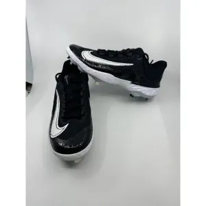 Nike Alpha Huarache Elite 4 Metal Baseball Cleats Black DJ6521-001 Mens Size 12
