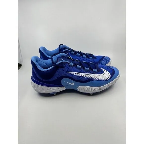 Nike Alpha Huarache Elite 4 Metal Baseball Cleats Men’s 13 Blue DJ6521-414 New