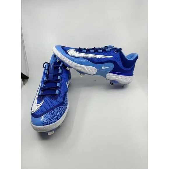 Nike Alpha Huarache Elite 4 Metal Baseball Cleats Men’s 13 Blue DJ6521-414 New
