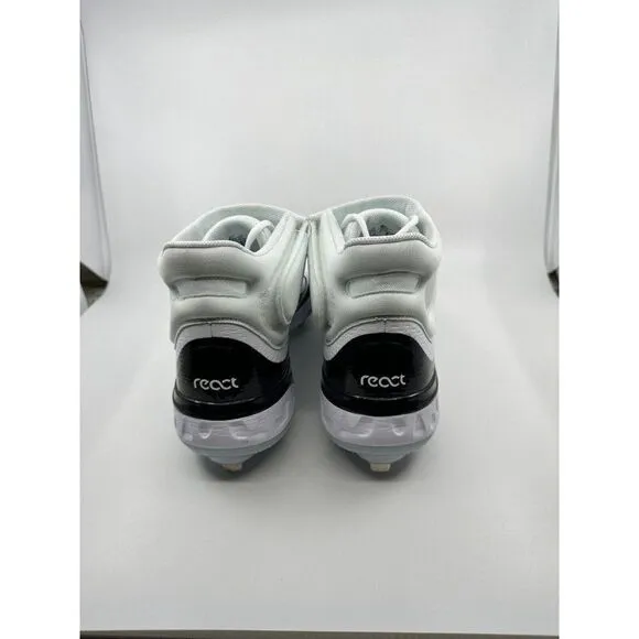 Nike Alpha Huarache Elite 4 Mid Metal Baseball Cleats Men’s Size 15 FD2744-101